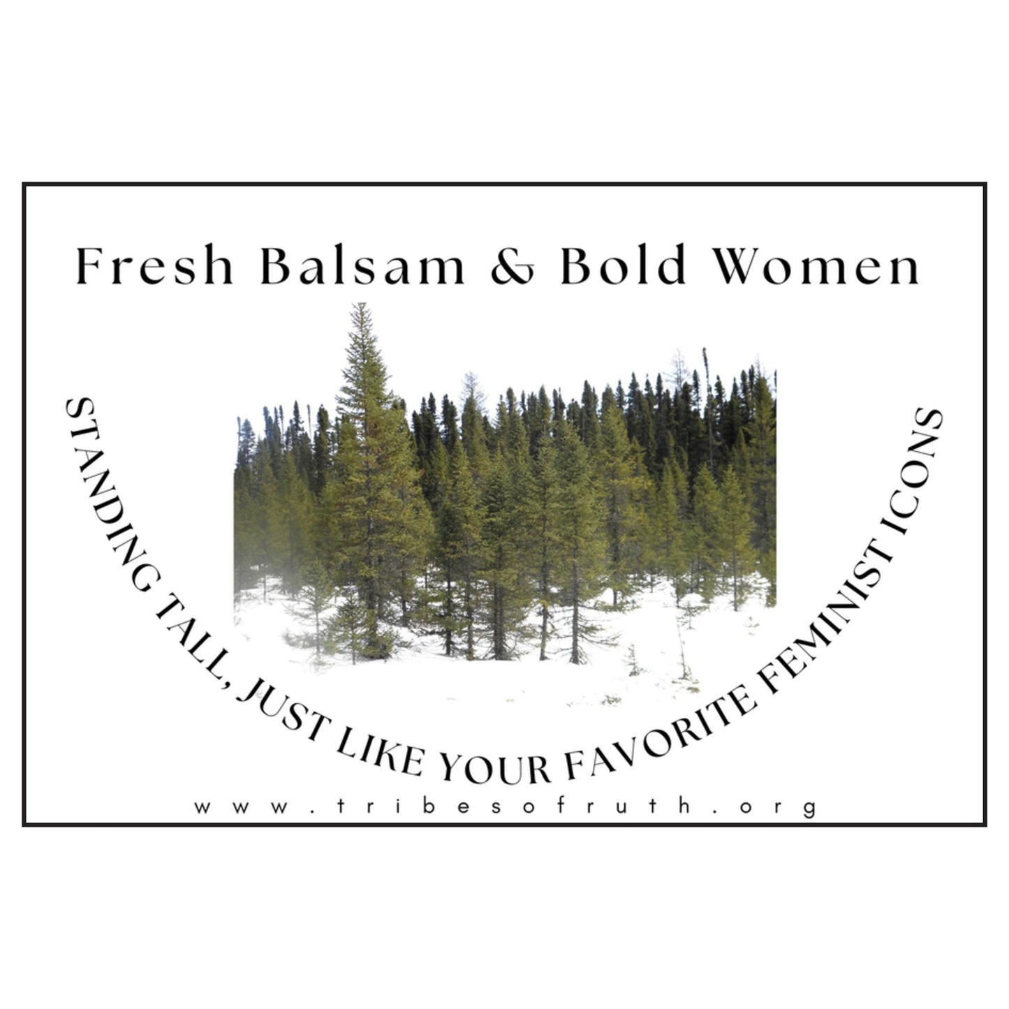 Fresh Balsam & Bold Women ~ Standing Tall, Just Like Your Favorite Feminist Icons! ~ Scented Soy Candles, Bold Women Collection
