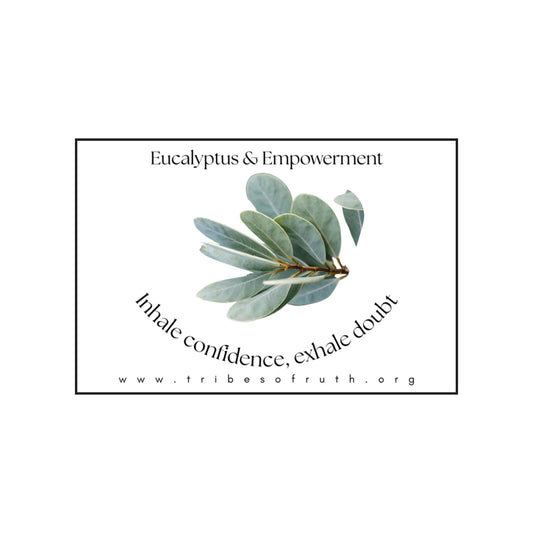 Eucalyptus & Empowerment ~ Inhale Confidence, Exhale Doubt Soy Candle - Cozy Relaxation Gift for Wellness, Meditation