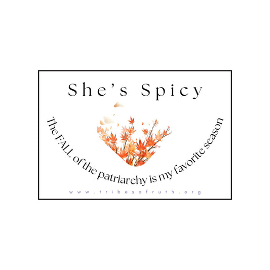 She’s Spicy ~ The FALL of the Patriarchy is My Favorite Season! ~ Empowering Scented Soy Candles, Fall Candles, Gift for Feminists, Home Decor, Eco-Friendly Gift, Seasonal Candles