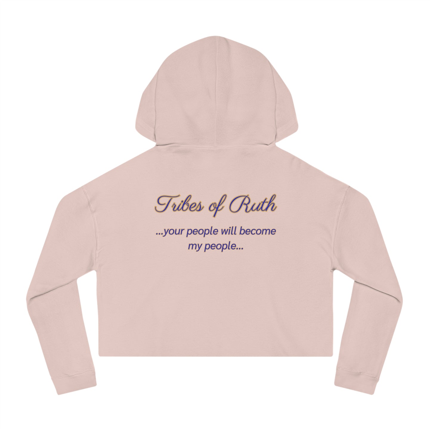 Tribes of Ruth ~ Women’s Cropped Hooded Sweatshirt