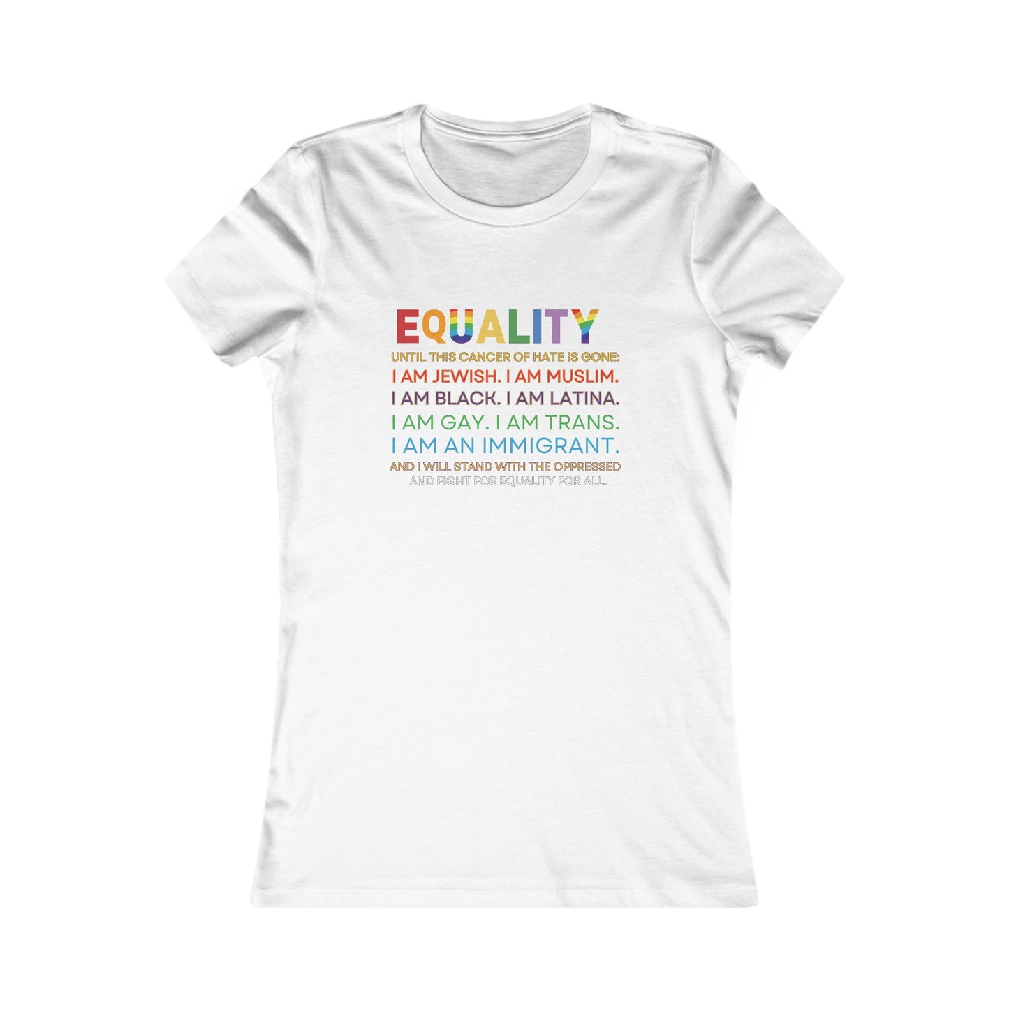 Equality ~ Until This Cancer of Hate is Gone…