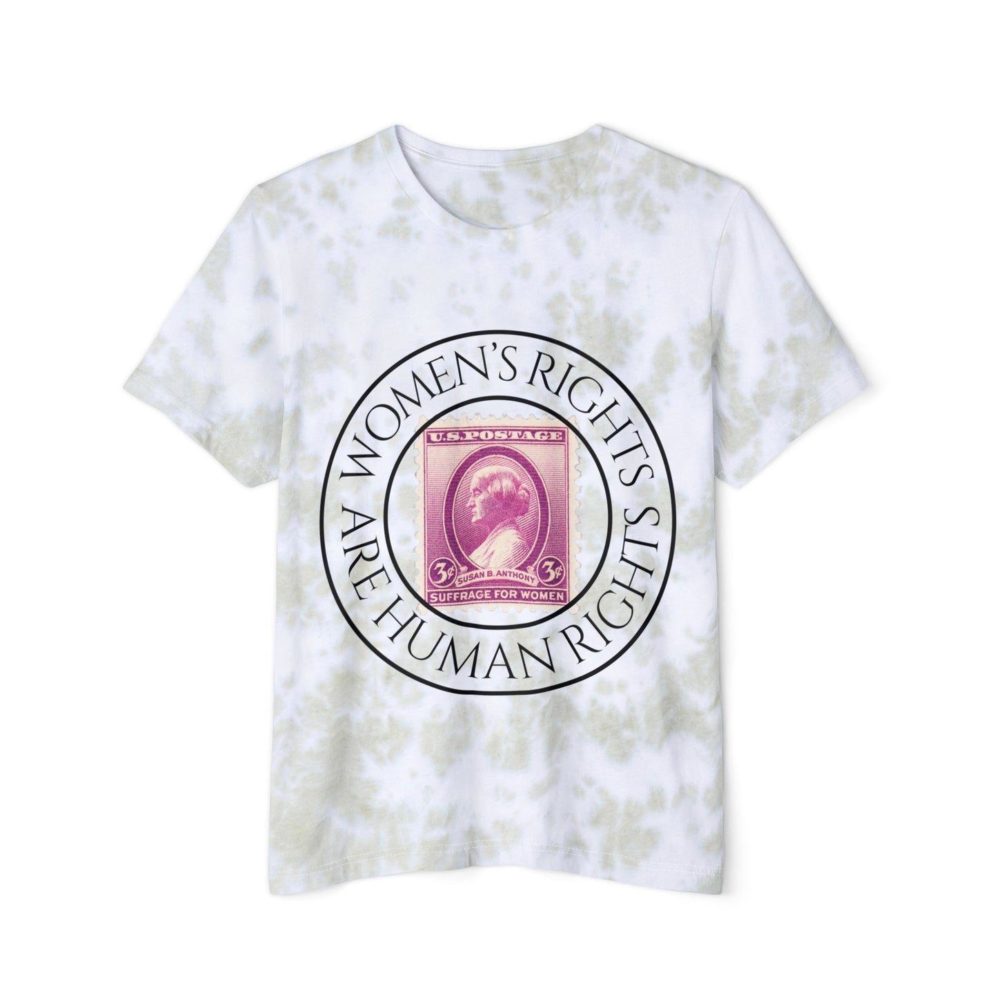 Women's Rights Are Human Rights ~ Tie-Dye T-Shirt March Merch