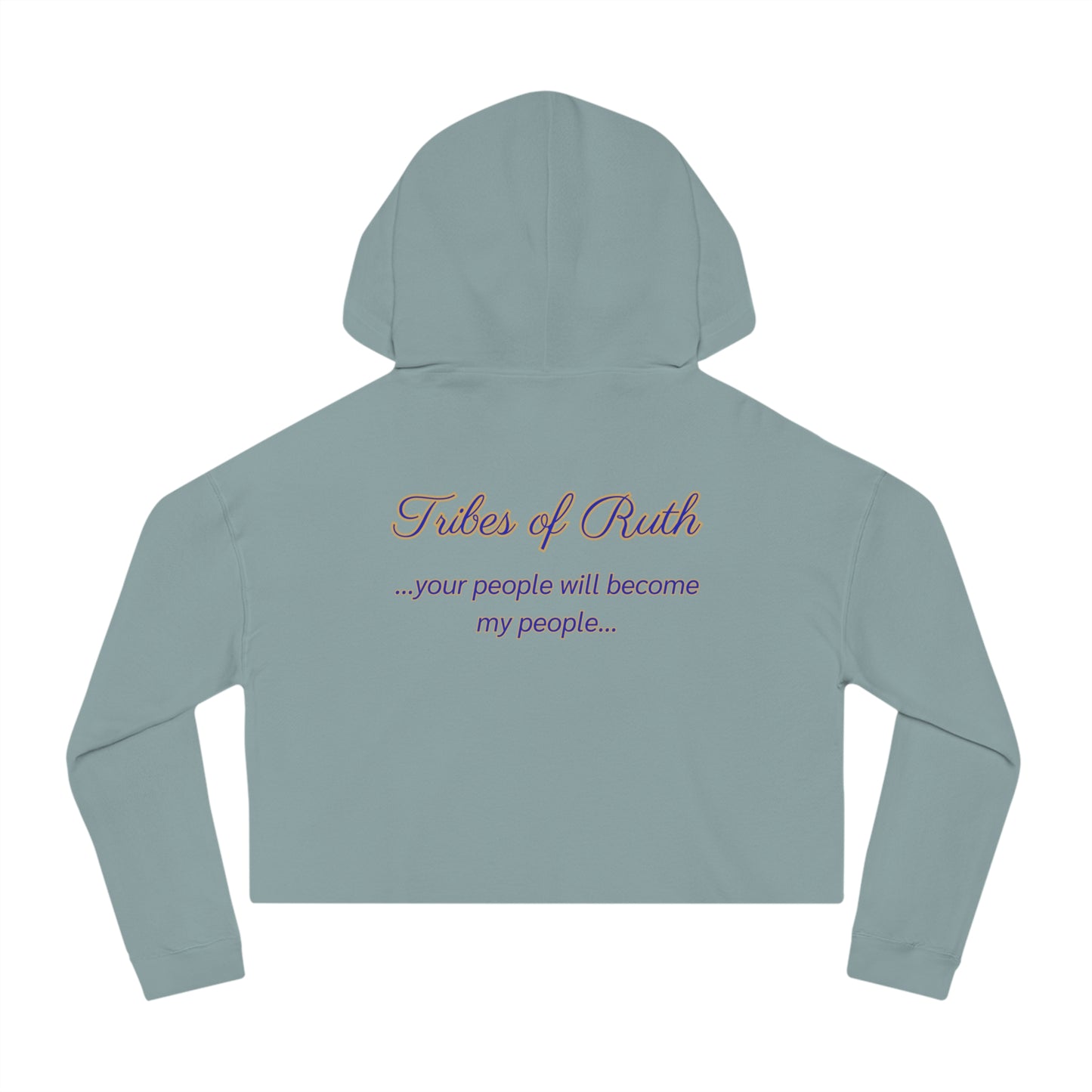Tribes of Ruth ~ Women’s Cropped Hooded Sweatshirt