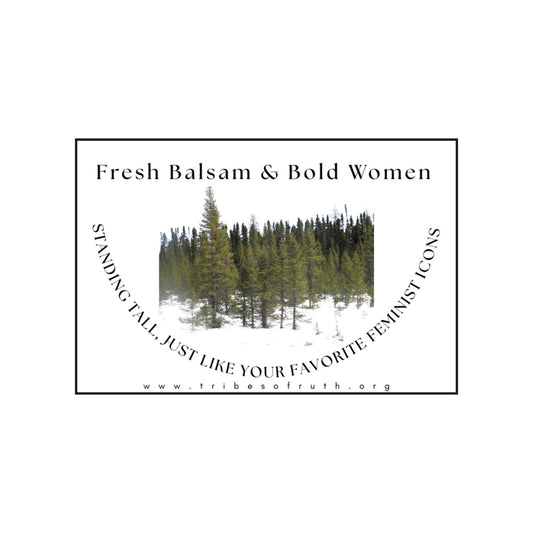Fresh Balsam & Bold Women ~ Standing Tall, Just Like Your Favorite Feminist Icons! ~ Scented Soy Candles, Bold Women Collection
