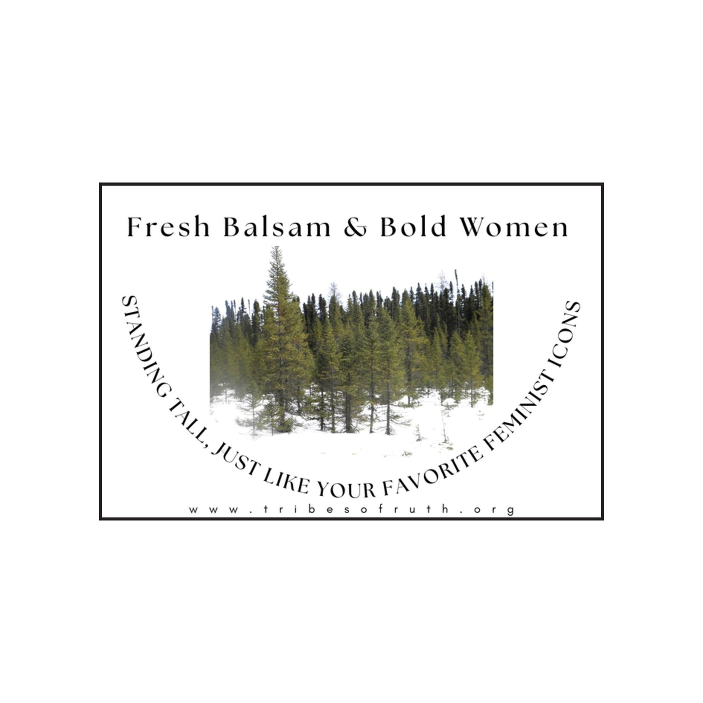 Fresh Balsam & Bold Women ~ Standing Tall, Just Like Your Favorite Feminist Icons! ~ Scented Soy Candles, Bold Women Collection