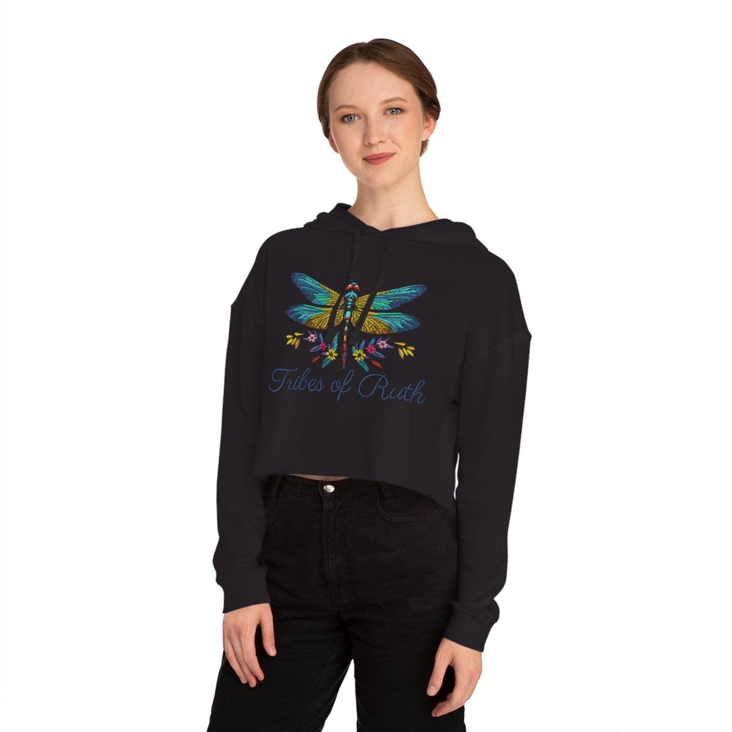 Tribes of Ruth ~ Women’s Cropped Hooded Sweatshirt