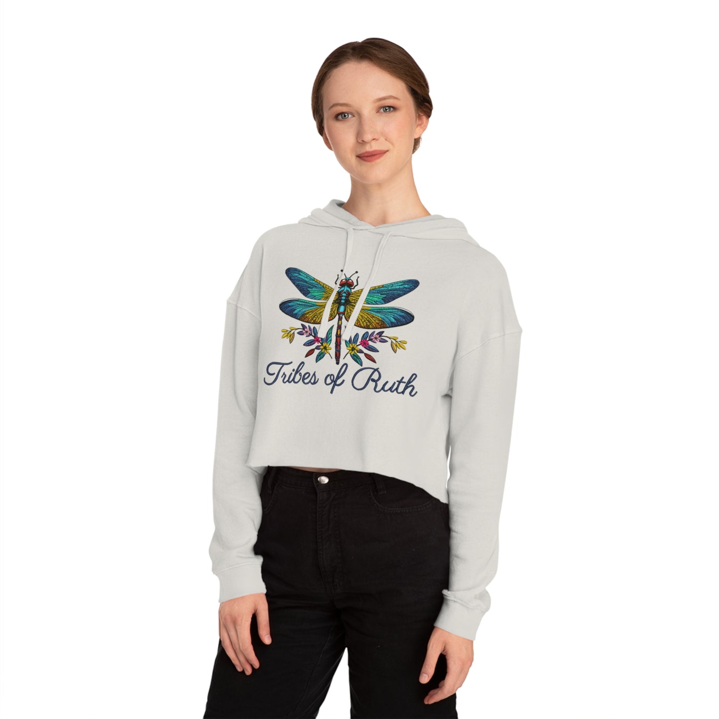Tribes of Ruth ~ Women’s Cropped Hooded Sweatshirt